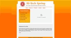 Desktop Screenshot of hitechsprings.com